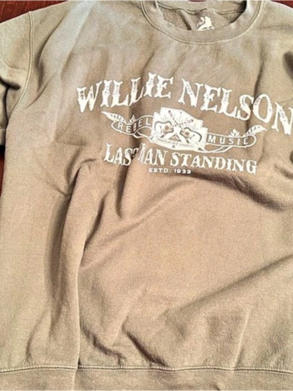 Zion Outlaw Graphic Sweatshirt Size Medium